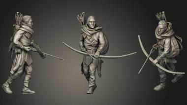 Military figurines Antonius 3d model